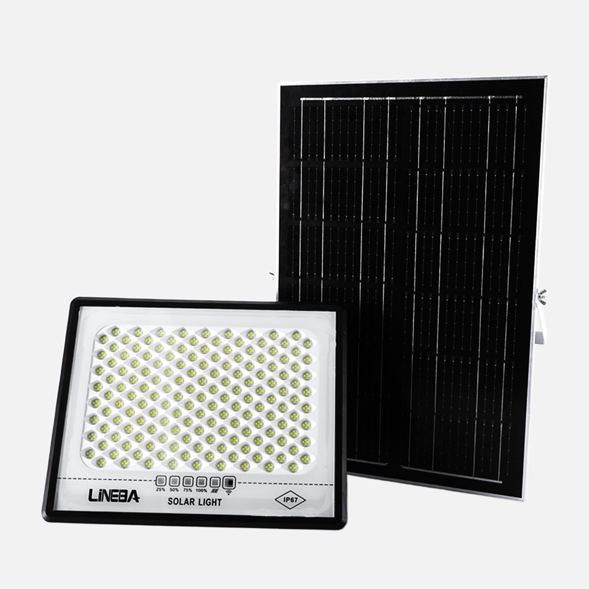 2000W LED Solar Flood Lights Outdoor Street Light Dusk to Dawn Flood Wall Lamp