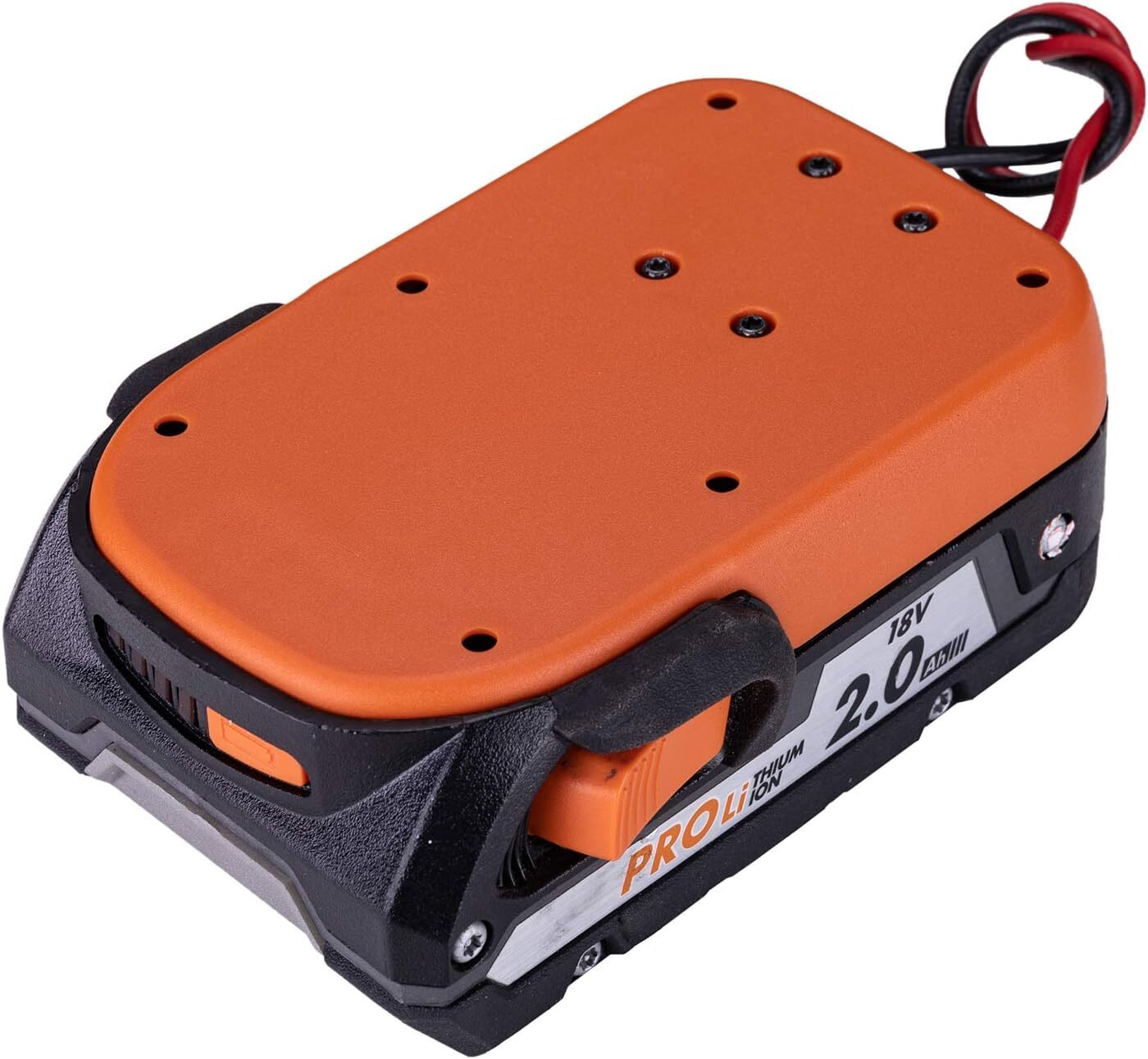 for Power Wheel Adapter for Ridgid for AEG 18V li-ion Battery Holder DIY 12AWG