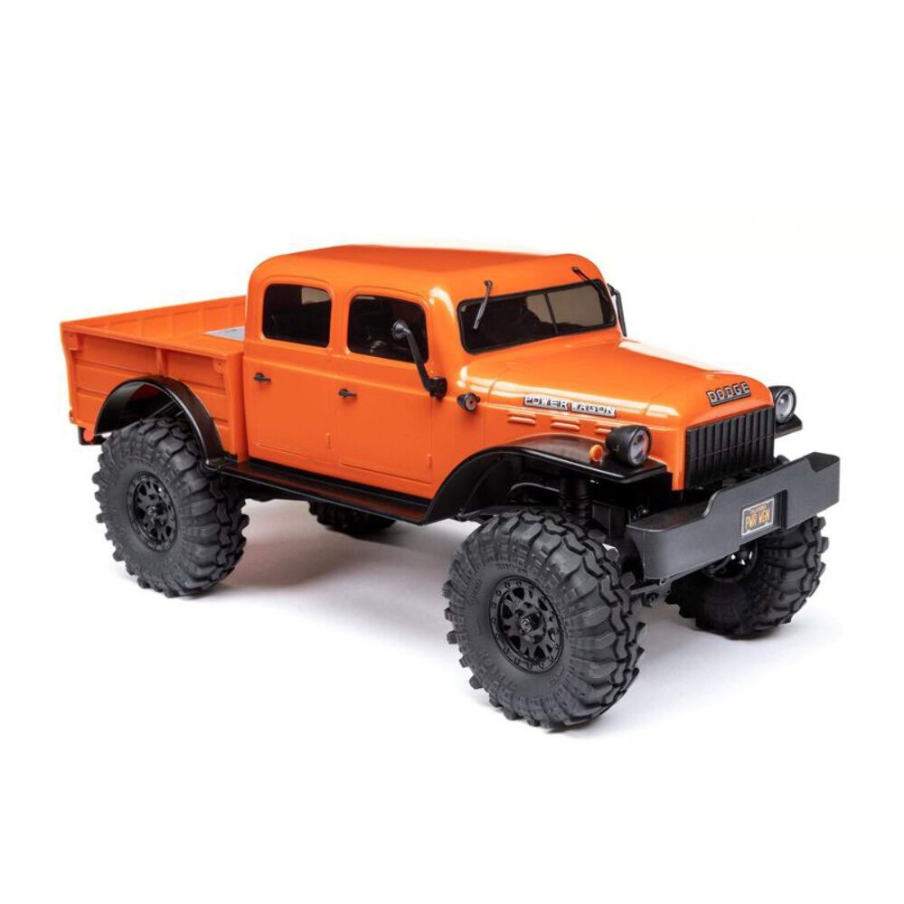 AXI00007T1 Axial 1/24 SCX24 Dodge Power Wagon 4WD Rock Crawler Brushed RTR, Oran