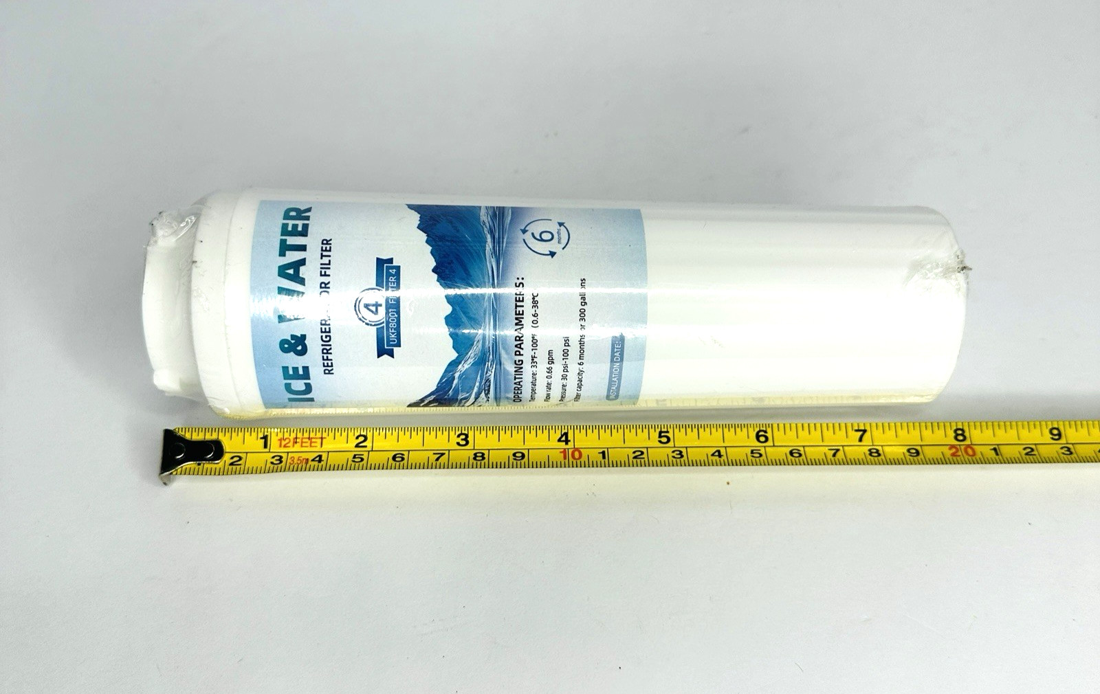 NEW! Ice & Water Refrigerator Filter 4 UKF8001 Lasts 6 Months Factory Sealed