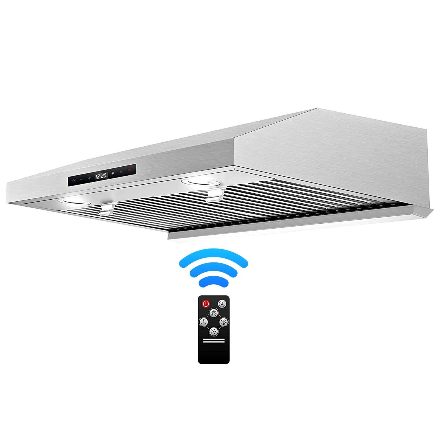 SNDOAS 30in Under Cabinet Kitchen Range Hood 800CFM 3-Speed Touch Control Vented