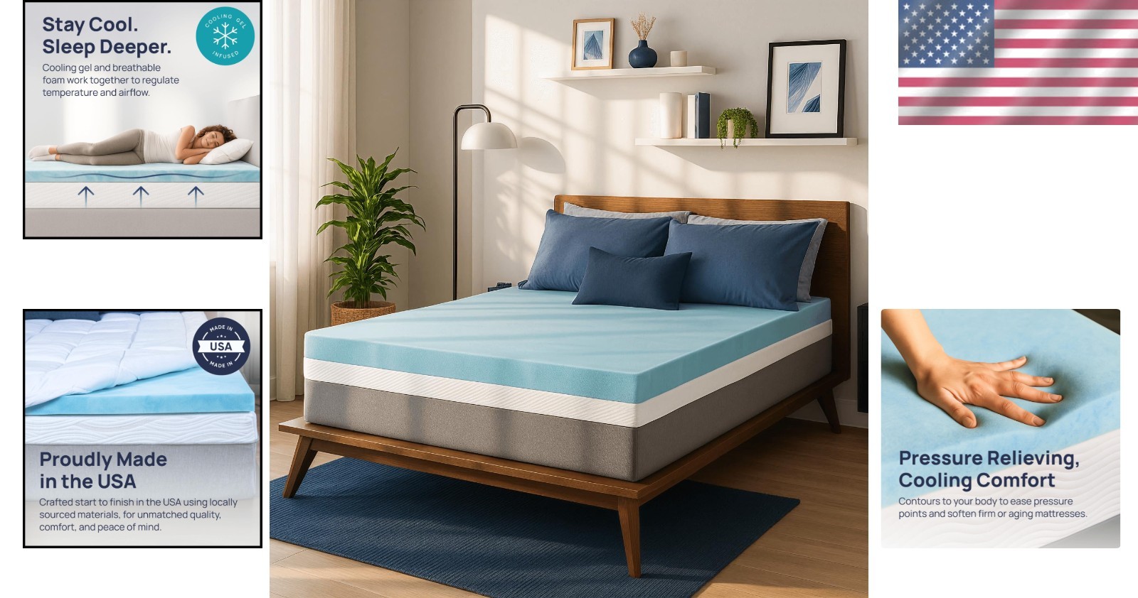 CertiPUR-US Certified Mattress Topper