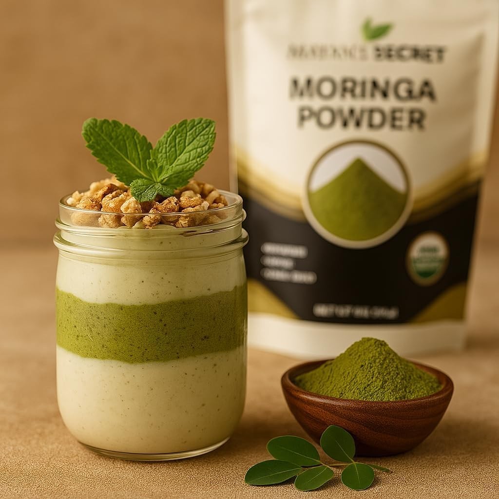 USDA Certified Organic Moringa Oleifera Leaf Powder 12 OZ Free Ship