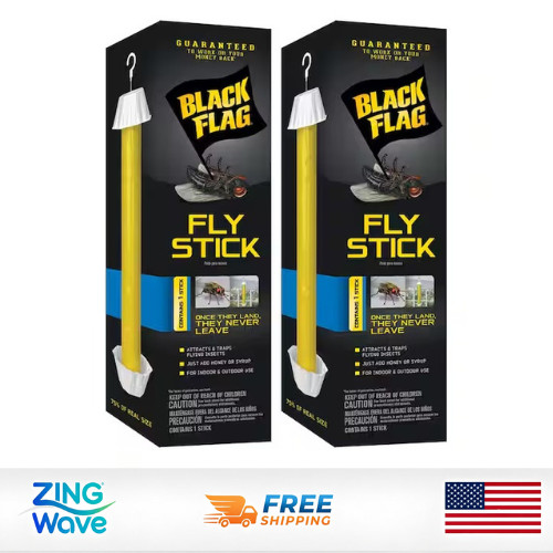 Fly Stick Insect Trap (2-Pack)