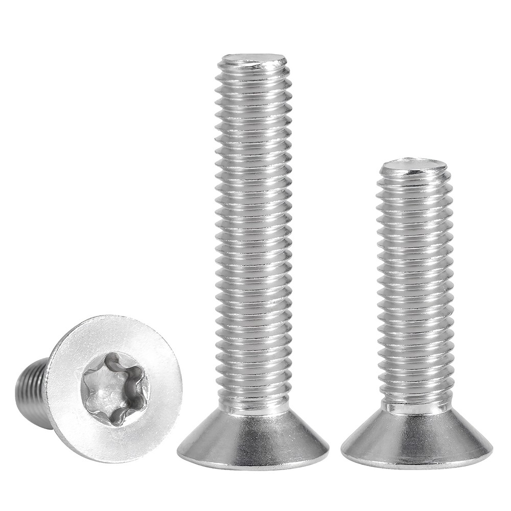 M1.4-M4 Torx Countersunk Machine Screws Flat Head Bolt A2 Stainless Steel Metric