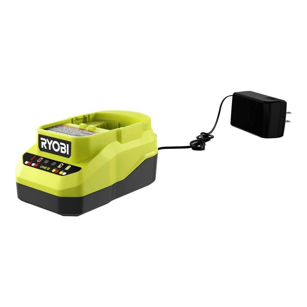 RYOBI 18V Lithium-Ion 2.0 Ah Compact Battery and Charger Starter Kit