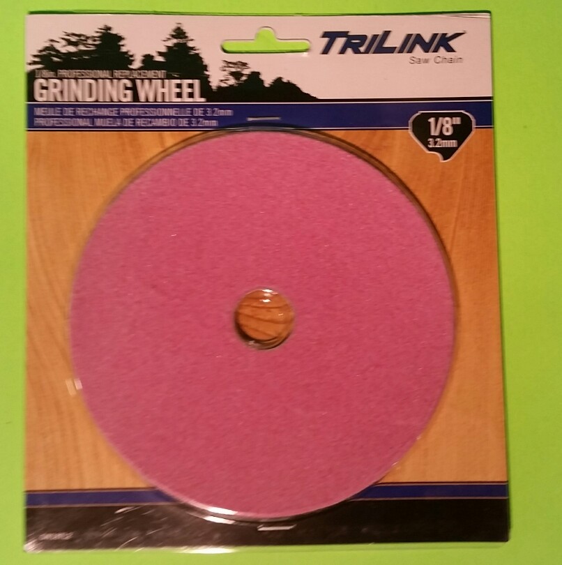 GRINDING WHEEL 1/8″ 3.2 mm Thick Chainsaw Grinder Sharpener 5 3/4″ x 1/8″ x 7/8″