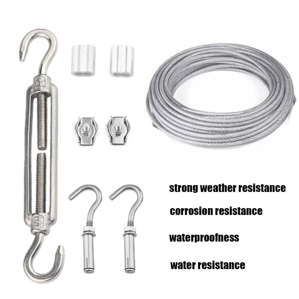 Clothesline, Stainless Steel Clothesline Wire Outdoor Cable Wire Rope Laundry…