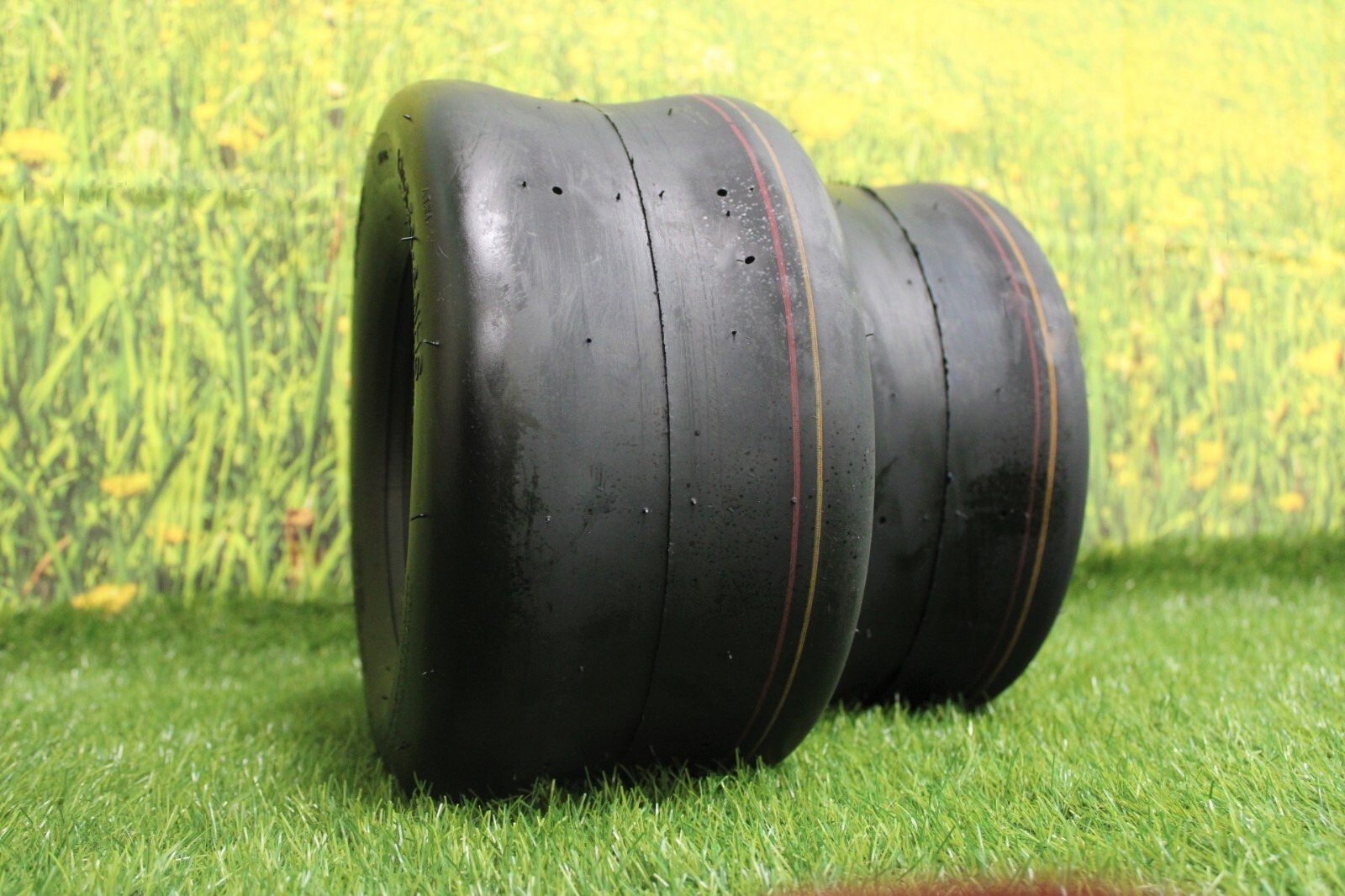 13X6.50-6 4 Ply Turf Tires for Lawn & Garden Mower (Set of 2)