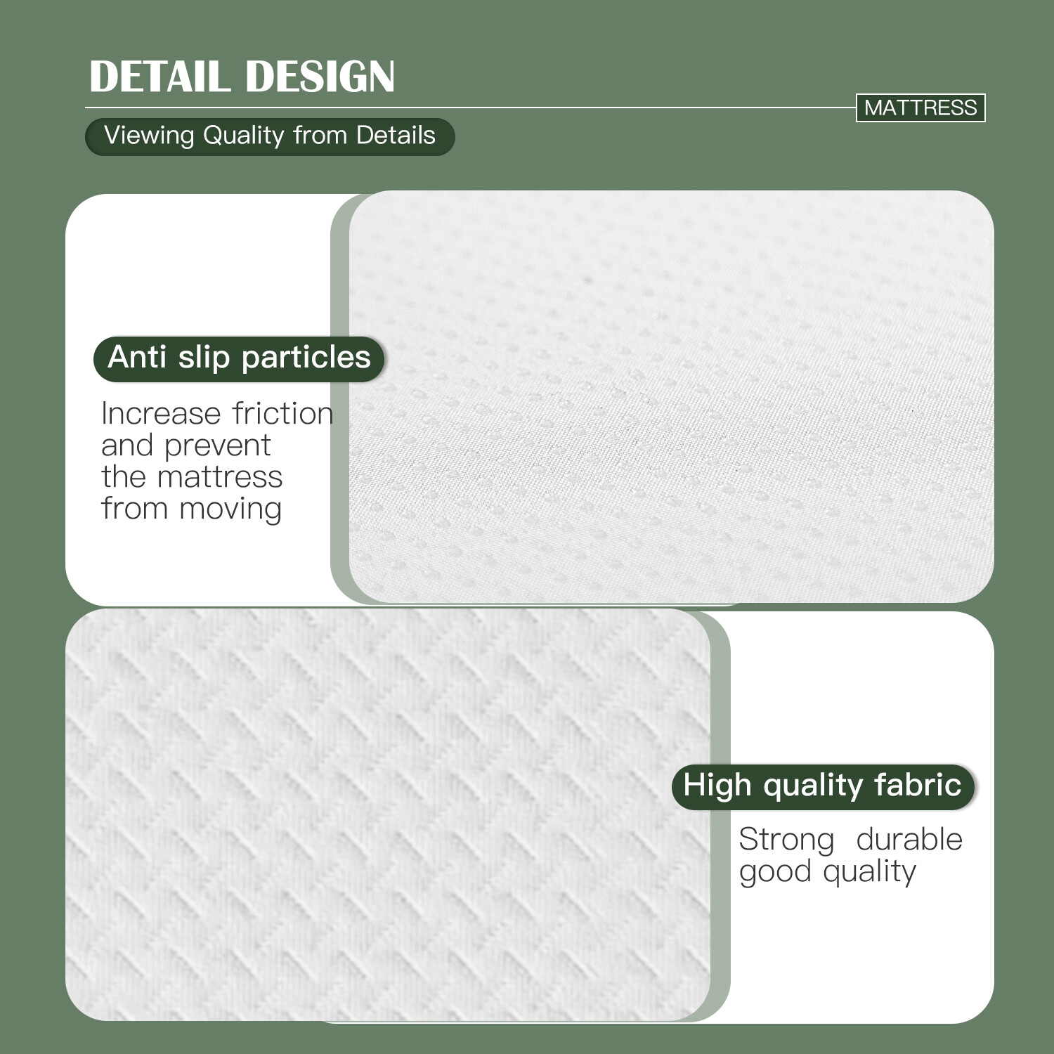 Base Foam Mattress, Medium Firm Mattresses CertiPUR-US Certified Bed-in-a-Box