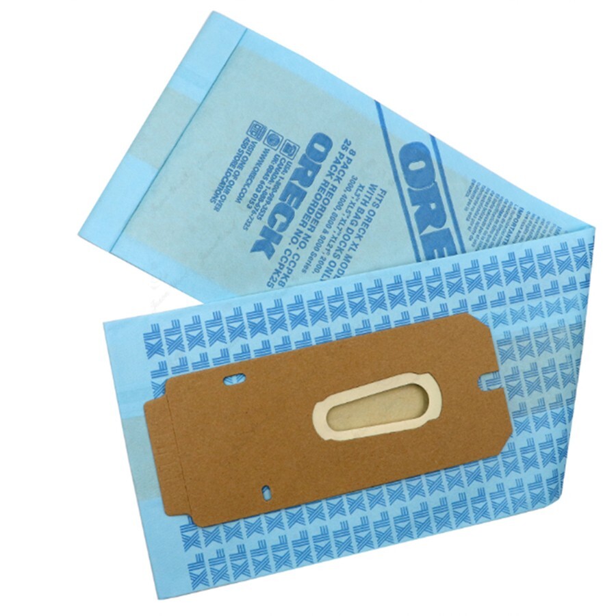 Oreck Genuine High Density Filter Bags Type CC Uprights CCPK8 Pack of 8