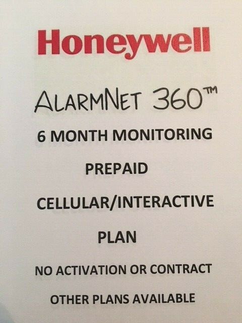 Alarmnet 6 Months Cellular Interactive Alarm Monitoring No Contract L5210 L7000