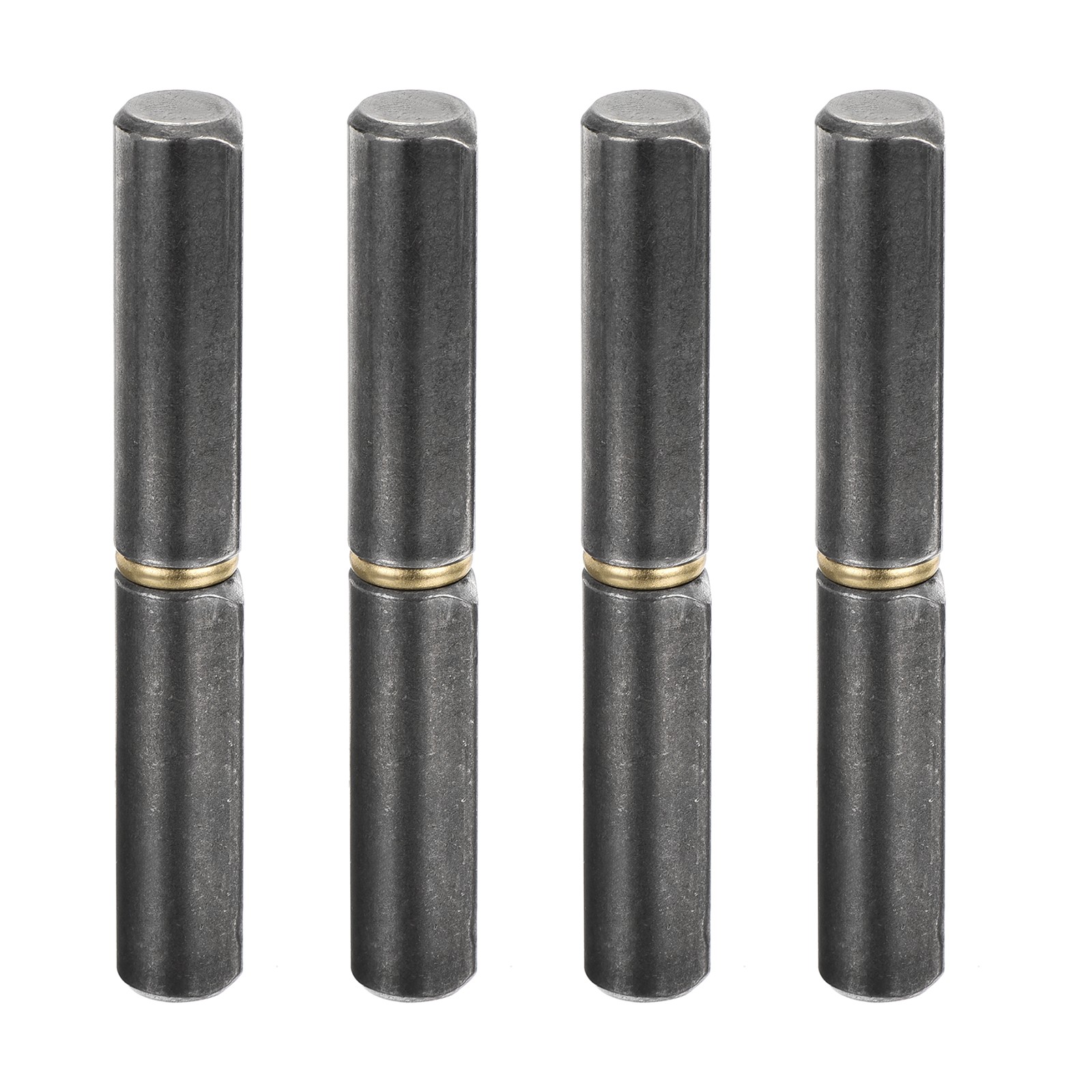 4Pcs 4-6/8″ x 10/16″ (LxD) Weld on Barrel Hinge for Metal Gate, 0.35″ Pin OD