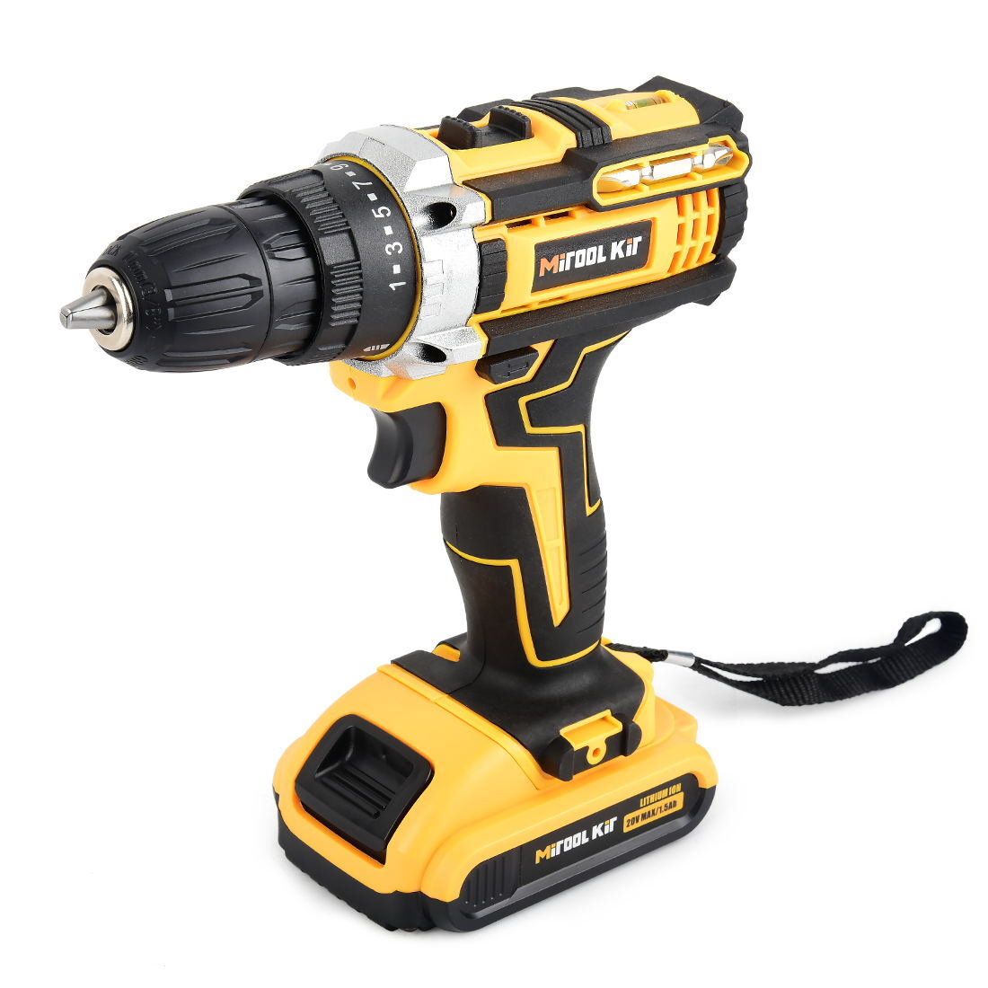 20V Electric Drill Cordless Fast Screwdriver Set Power Tool W/ Battery&Charger