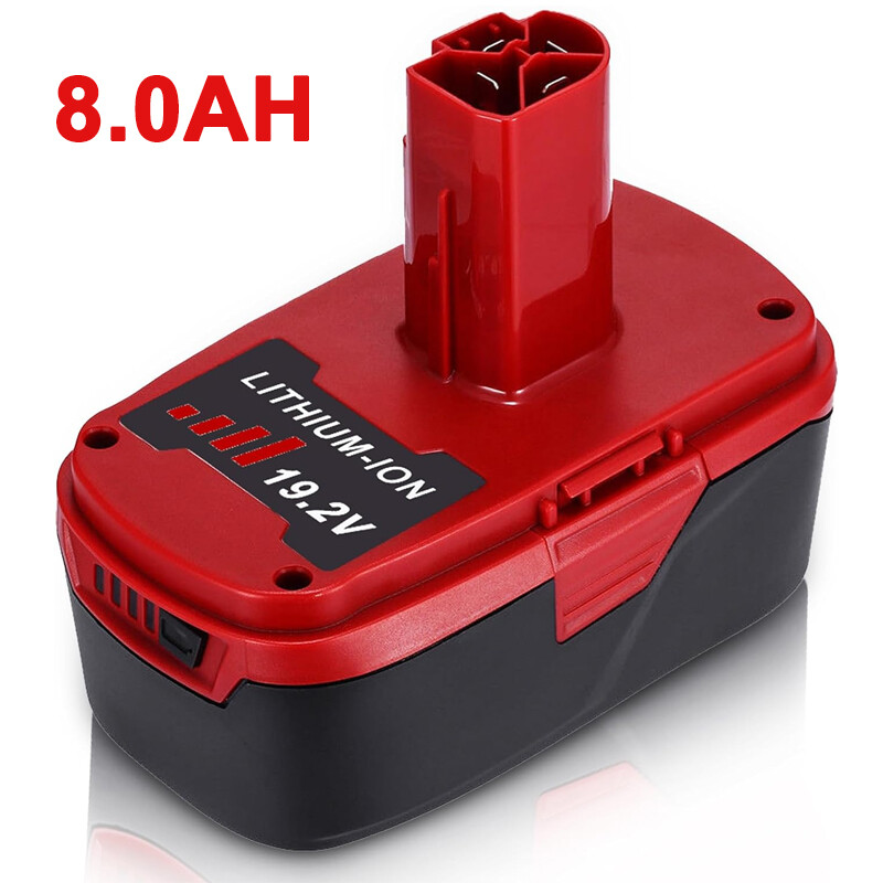 1/4X 19.2V 8.0Ah For Craftsman C3 DieHard Lithium Battery/Charger 11375 11376