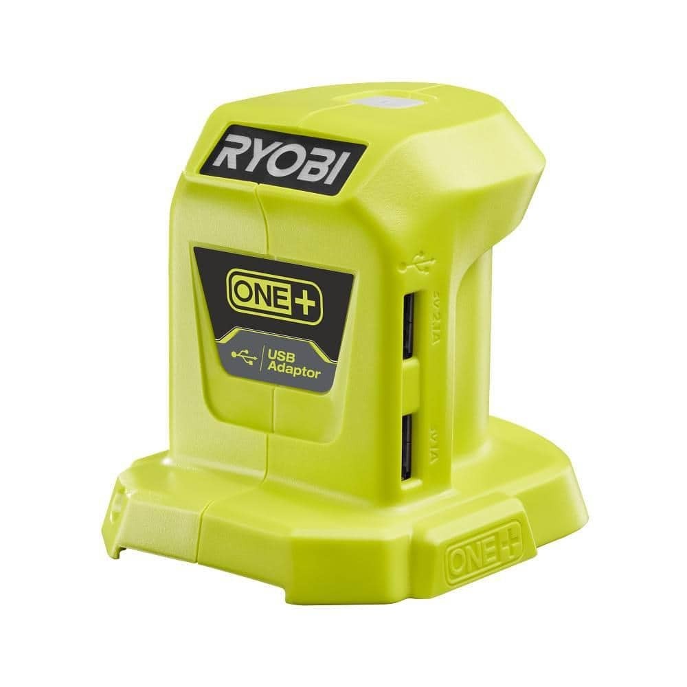 NEW RYOBI 18V Lithium-Ion Portable Powerful Power Source Cellphone Recharge
