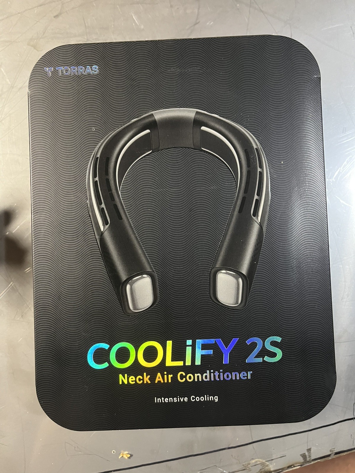 TORRAS Coolify 2S Personal Bladeless Black Neck Air Conditioner, Heater & Fan