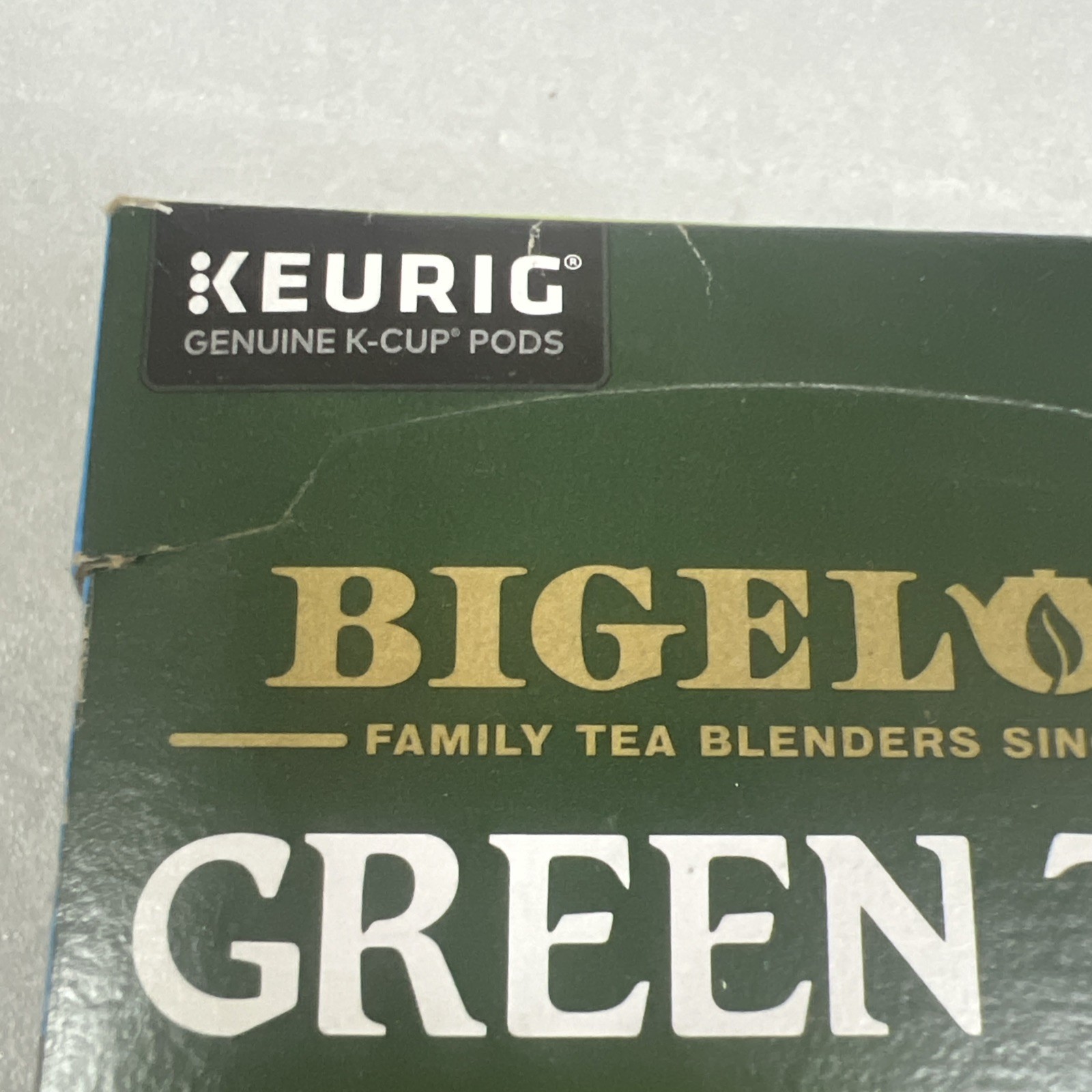 Bigelow Green Tea, Keurig K-Cup Tee Pods, 12 Count OPEN BOX Exp. 12/02/2028