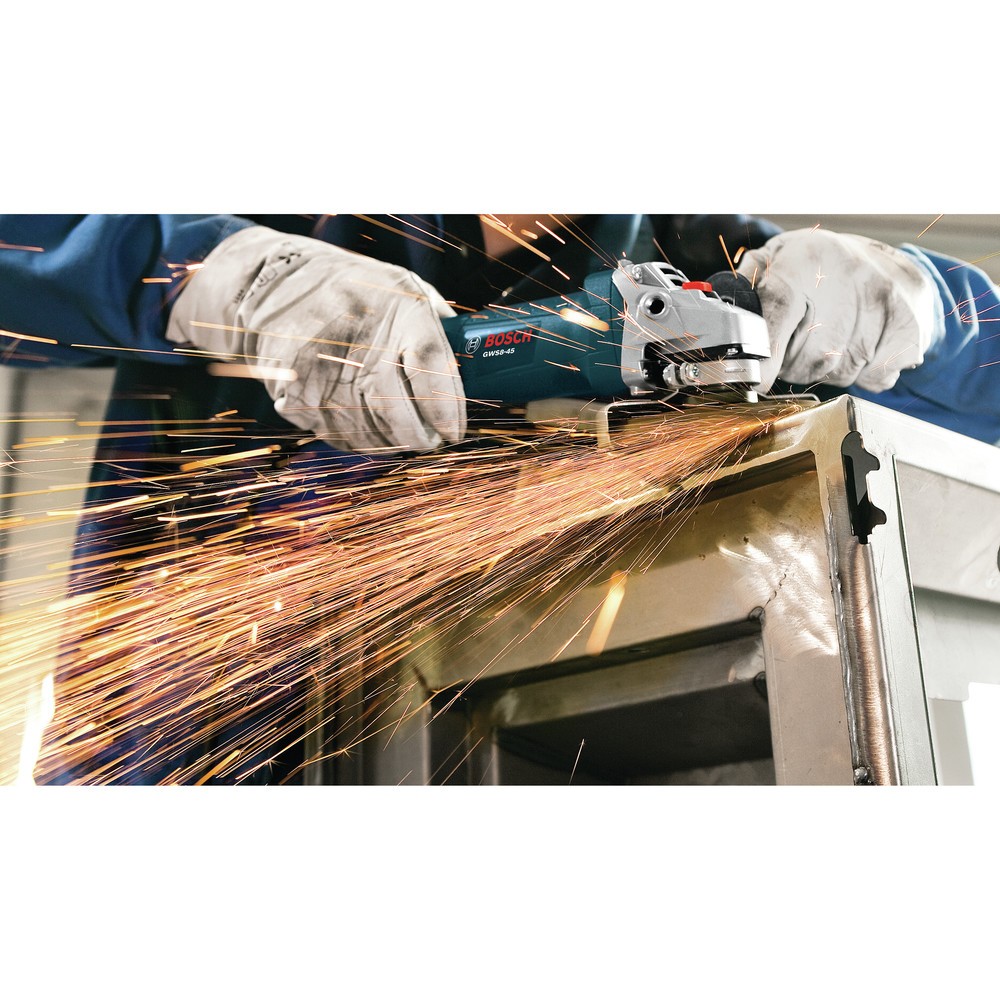 Bosch GWS8-45-RT 7.5 Amp 11,000 RPM 4-1/2″ Angle Grinder Certified Refurbished