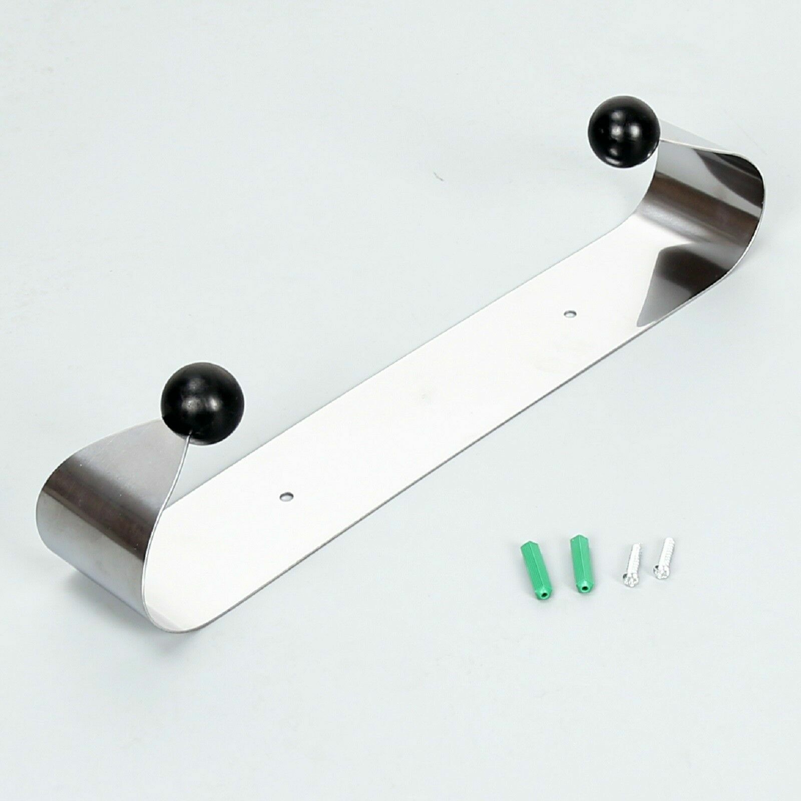 Paper Towel Holder Under Cabinet Wall Mount Stainless Steel Rack Kitchen