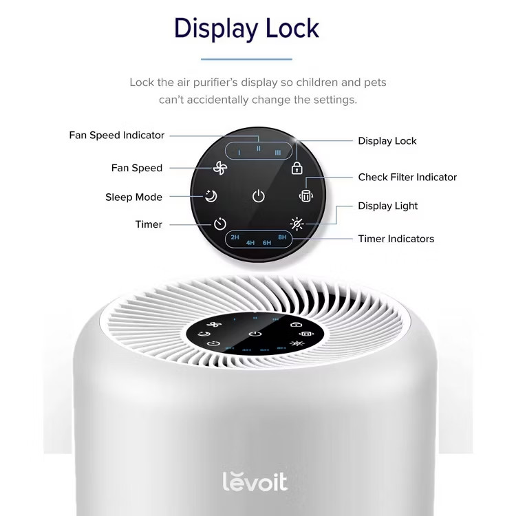 LEVOIT Core 300 Air Purifier, Removes Dust Smoke Odor , Up to 1073 ft², HEPA