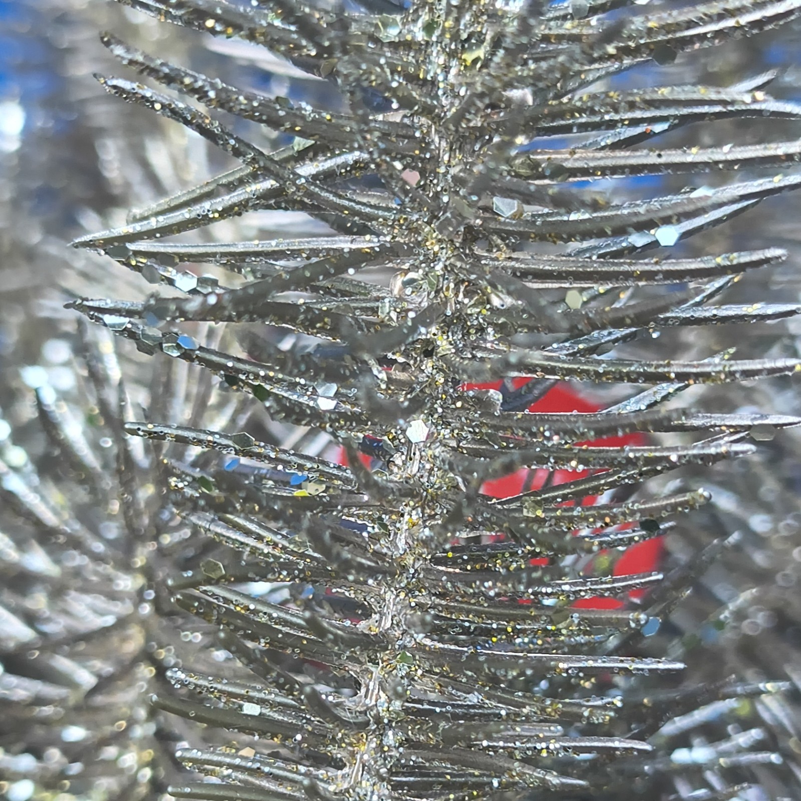 Artificial Silver Pine Branch Picks Door Decoration, 18 in, Pack Less Than 10