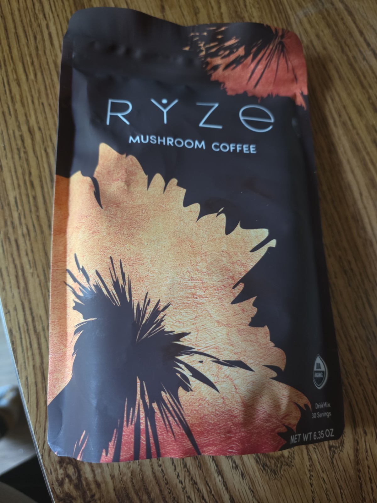 RYZE Mushroom Coffee Bright & Smooth Net Wt 6.3oz (180g) 30 Servings – Brand New