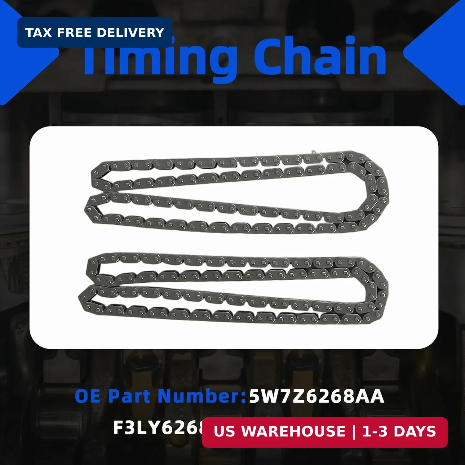 4.6 Timing Chain Kit Cam Phaser Repair Kit w/VVT Sprocket Tensioner Fit For Ford