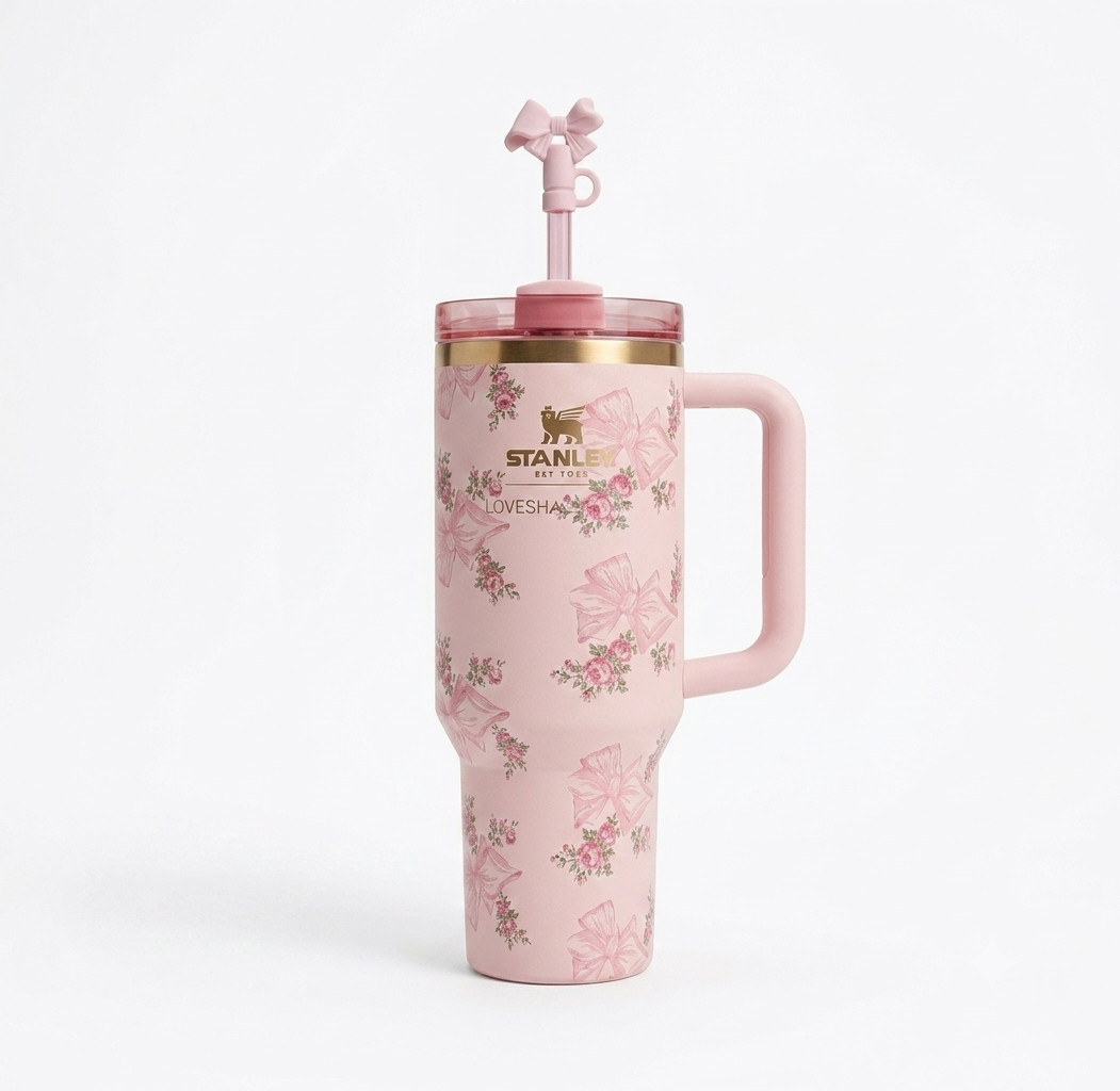 The Ultimate Coquette Collectible – Stanley x LoveShackFancy Quencher