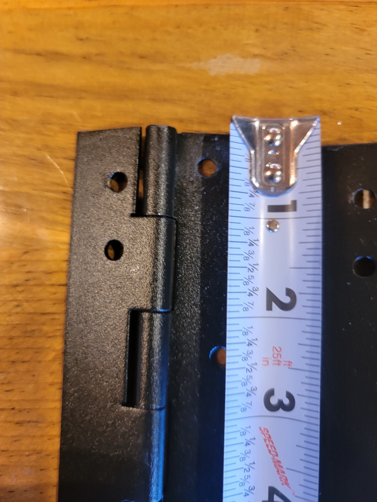 Black Piano Hinges 24Inch x 2 Inch 2PCS Heavy Duty Powder Coat Steel