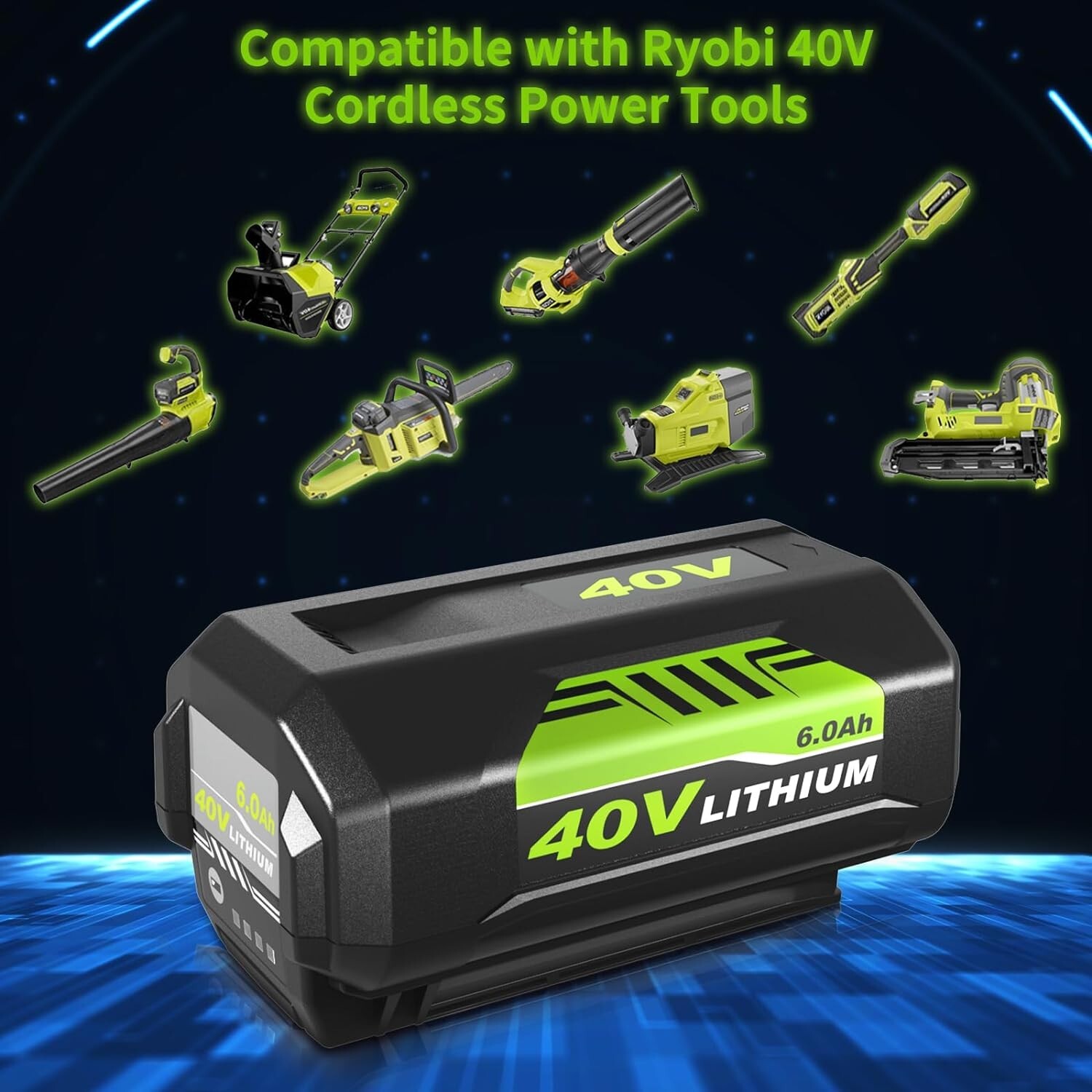2PACK For RYOBI OP40404VNM 40V 4AH LITHIUM-ION RECHARGEABLE BATTERY OP4050
