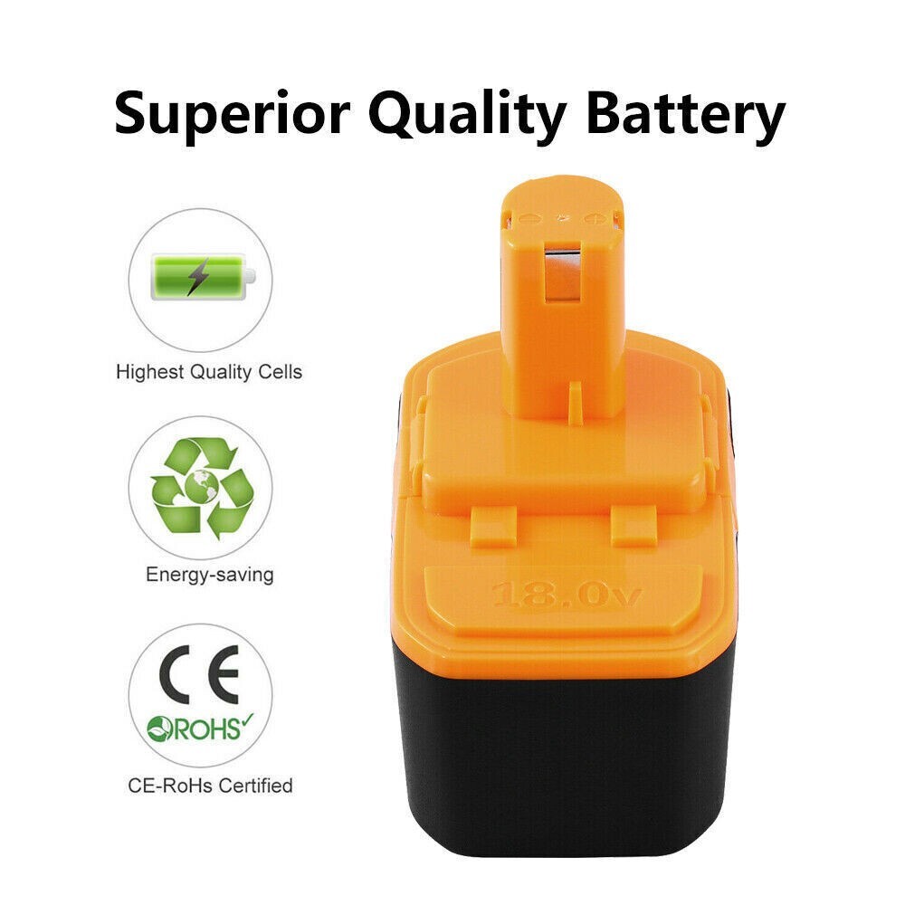 NEW For Ryobi 18V P100 ONE+ PLUS 1300mAh 18 Volt NI-MH Battery P101 13022 ABP18