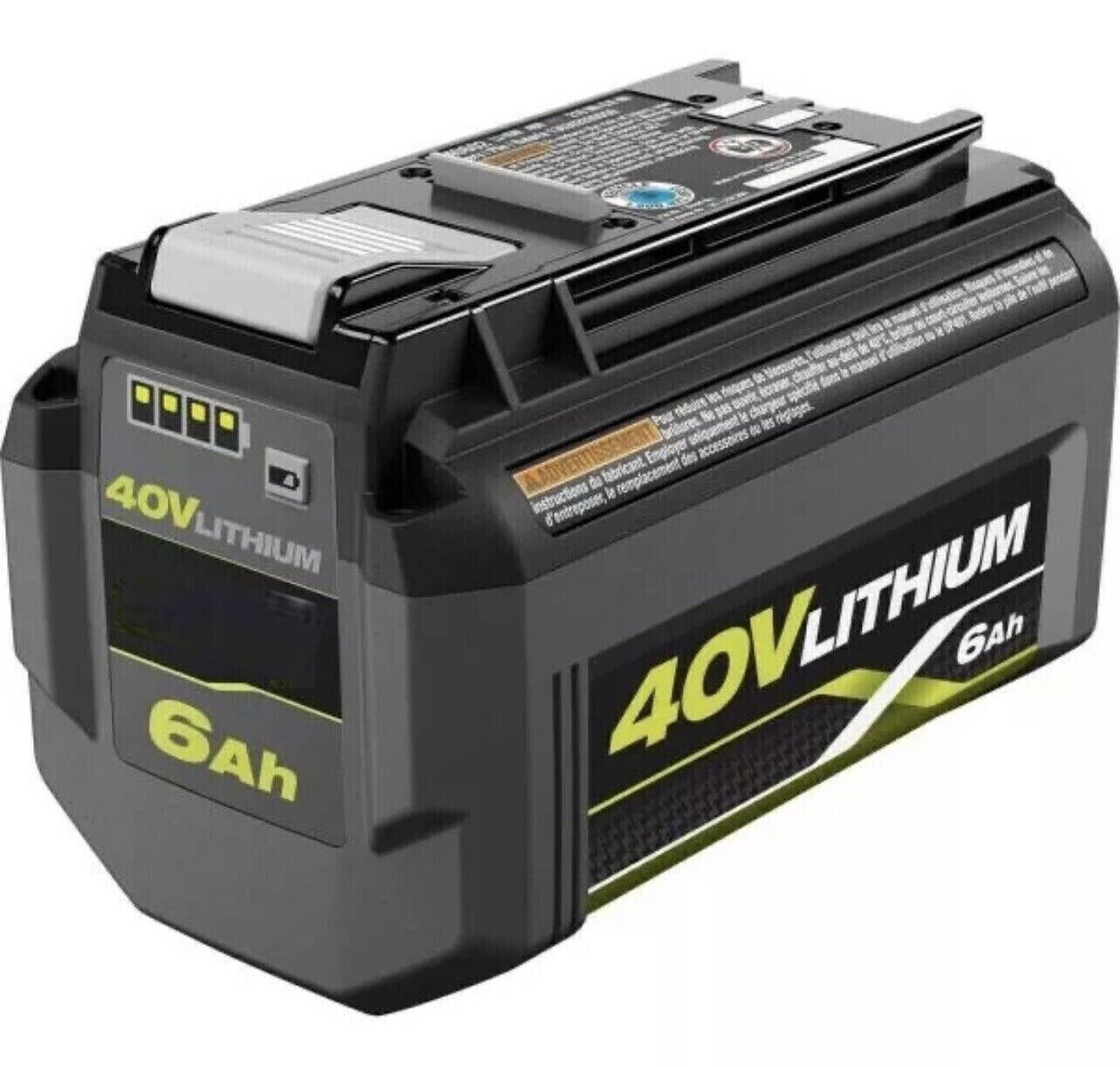 6PACK Fit For Ryobi 40V 6Ah 7.5Ah Battery High Capacity Lithium OP4050 OP40602