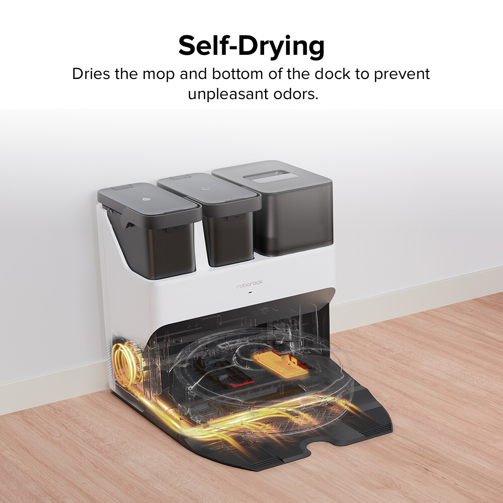 Roborock S7 Max Ultra Robot Vacuum and Mop, Self-Drying – Certified Refurbished