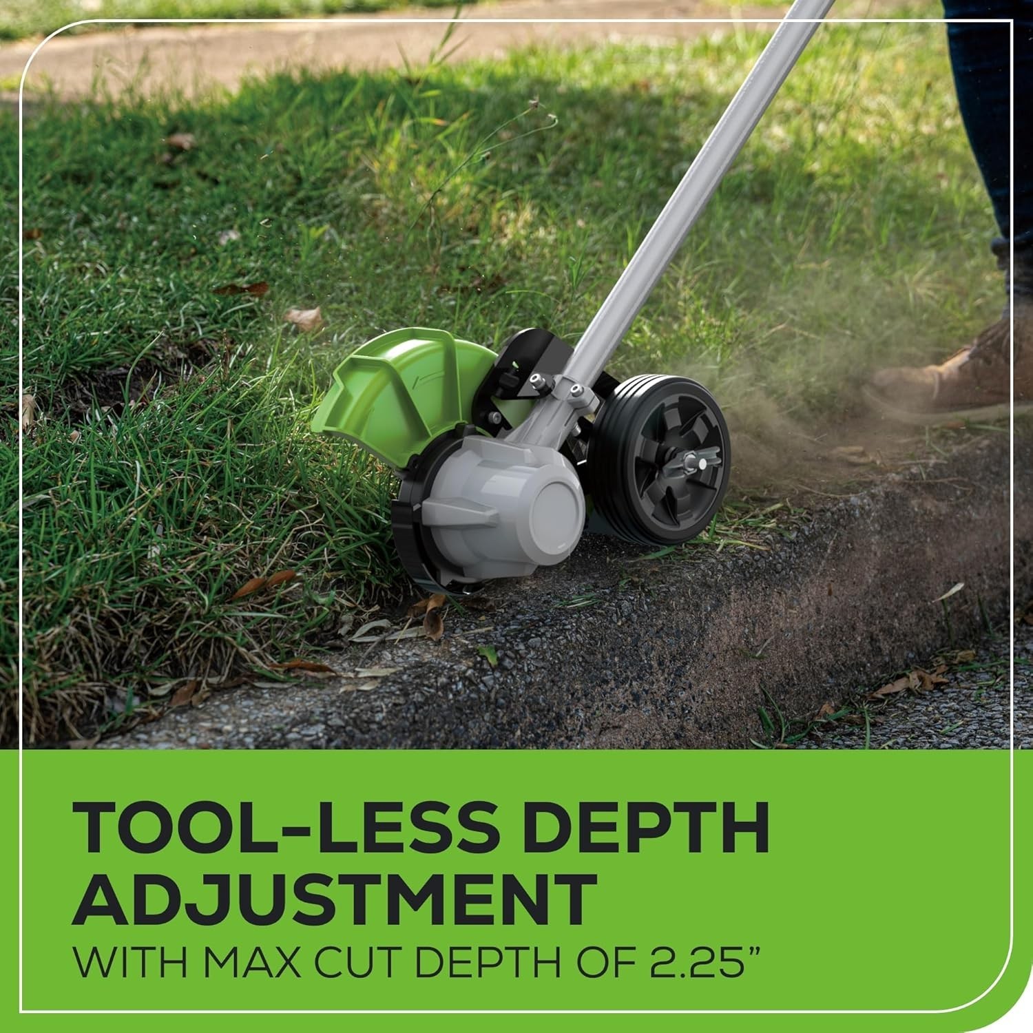 All-Terrain 80V Brushless Edger – 8” Blade – Battery and Charger Not Included