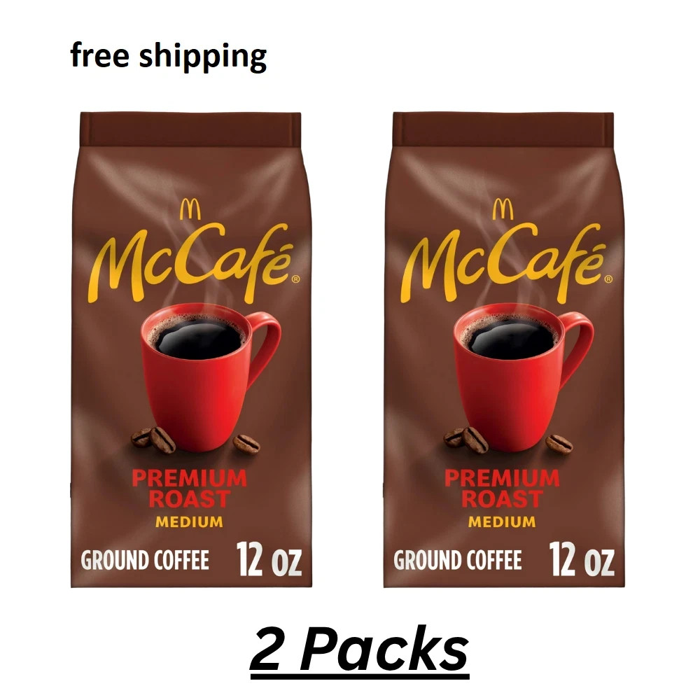 McCafe Premium Roast, Medium Roast, Ground Coffee, 12 oz
