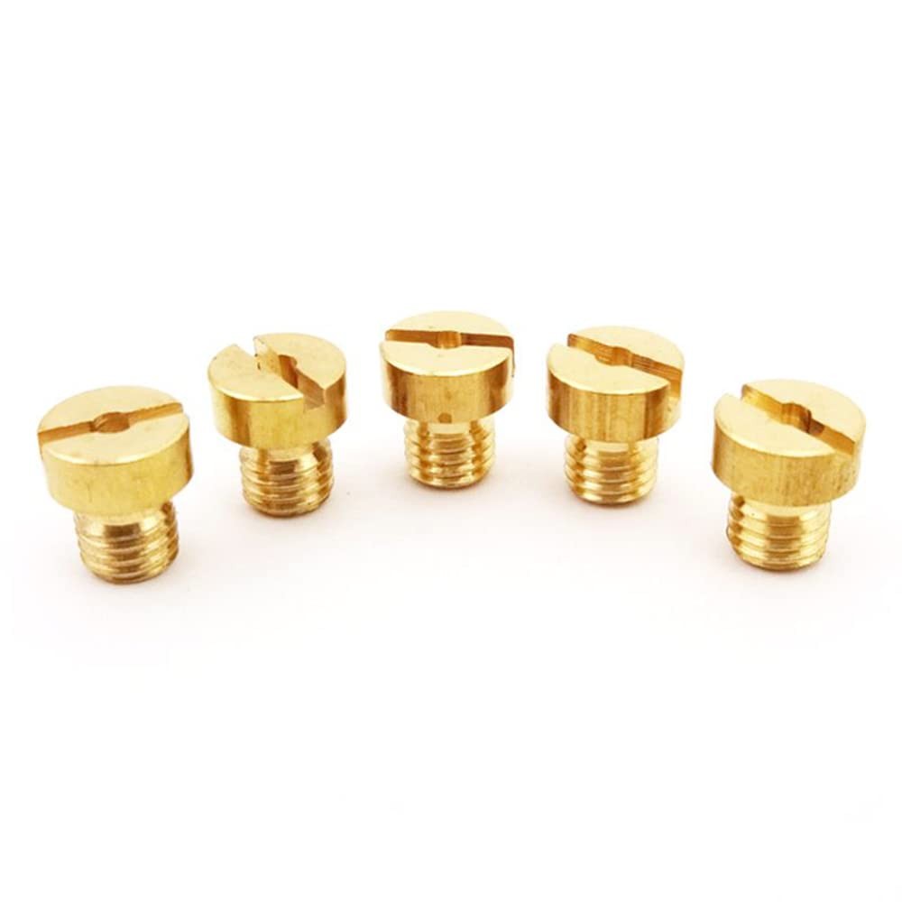 5mm Carburetor Jets #60 65 70 75 80 For 2 Stroke 50cc 60cc 66cc 80cc Motoriz