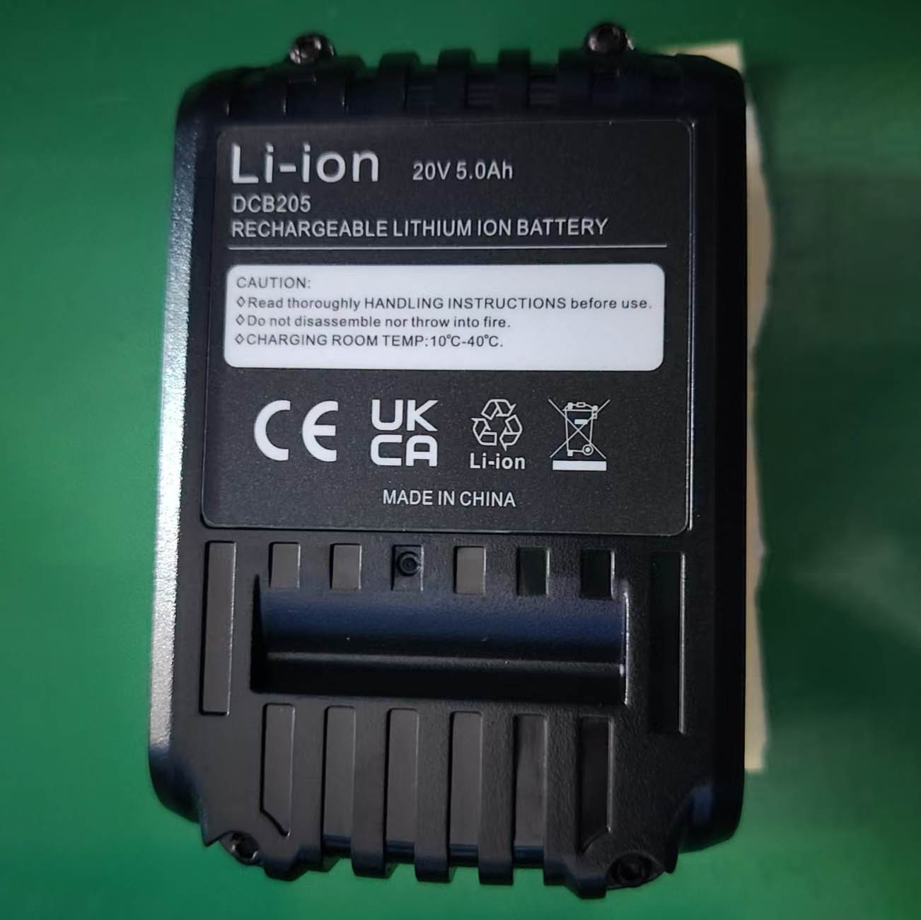 2Pack For DeWalt 20V 20 Volt Max XR 5.0AH Lithium Ion Battery DCB206-2 DCB205-2