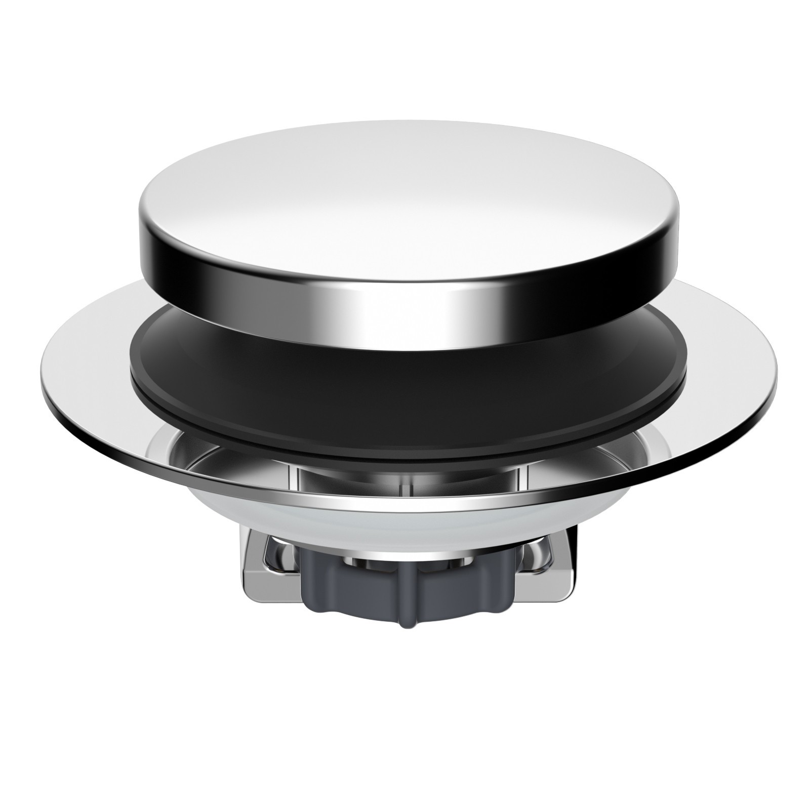 3 in 1 Bathtub Drain Stopper Universal Pop Up Tub Stopper for 1.5”~2.4” Drain
