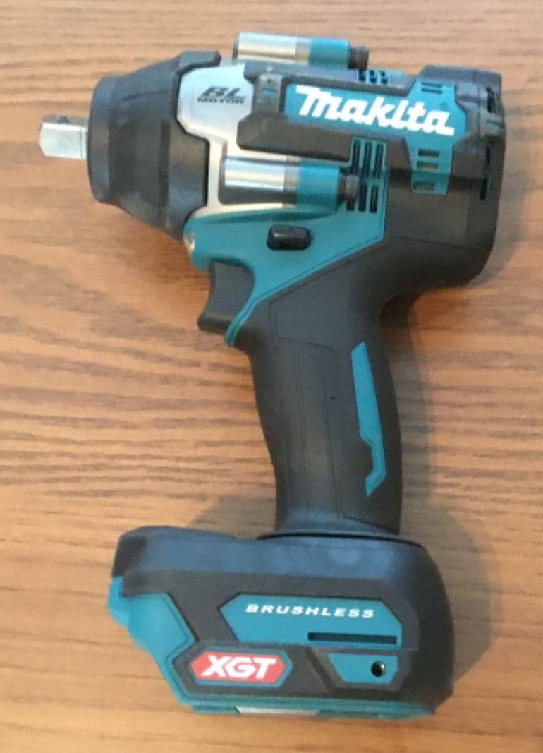 Makita GWT08Z 40V Max XGT Brushless Cordless 4‑Speed Mid‑Torque 1/2″ Sq. Drive
