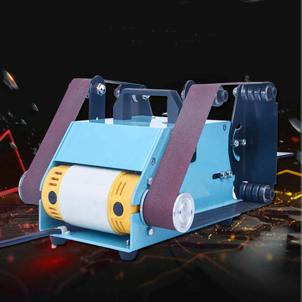Mini Grinder Electric Belt Sander Polishing Grinding Sharpener DIY Machine