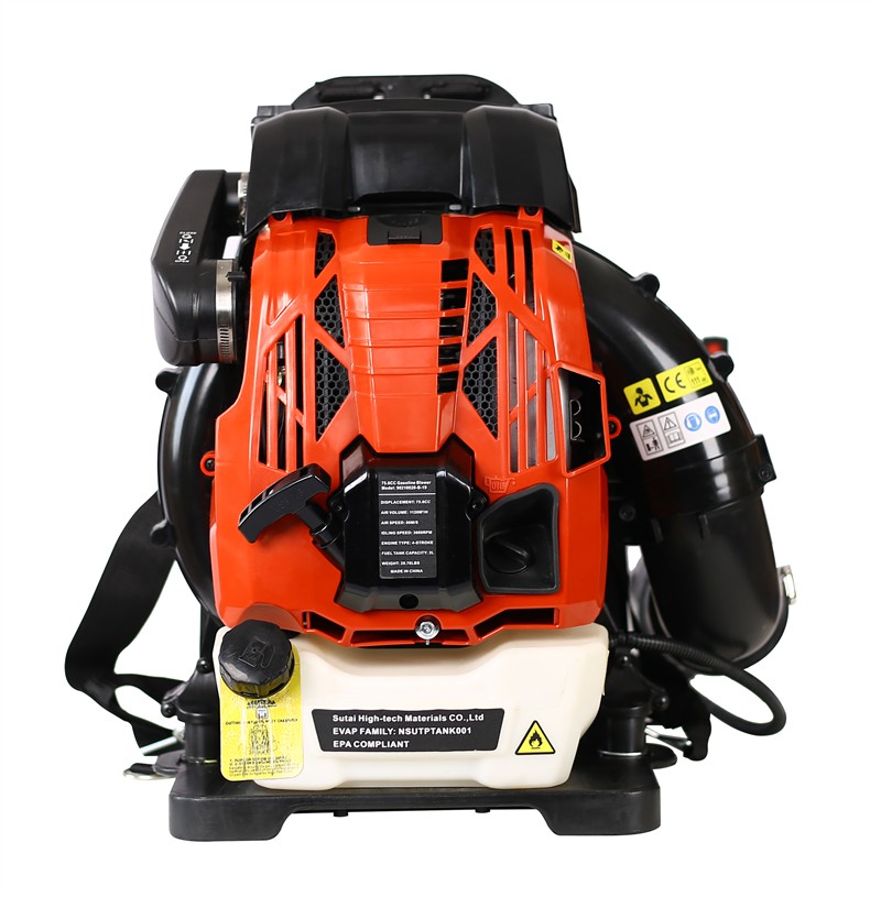 2/4-Stroke Backpack Leaf Blower Engine GAS 52/76 cc Gasoline 530/750 CFM