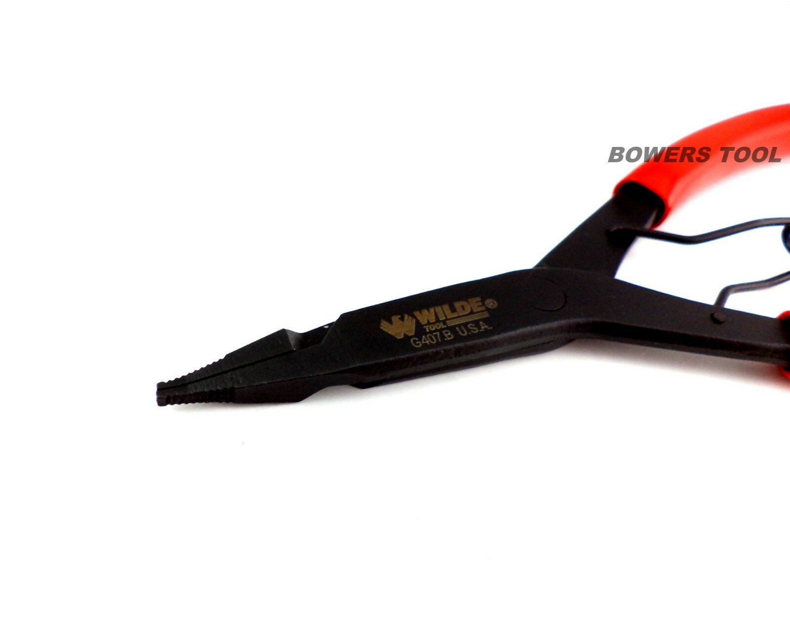Wilde 9 in Right Angle & Straight Lock Ring Plier Set Snap Retaining Black Oxide