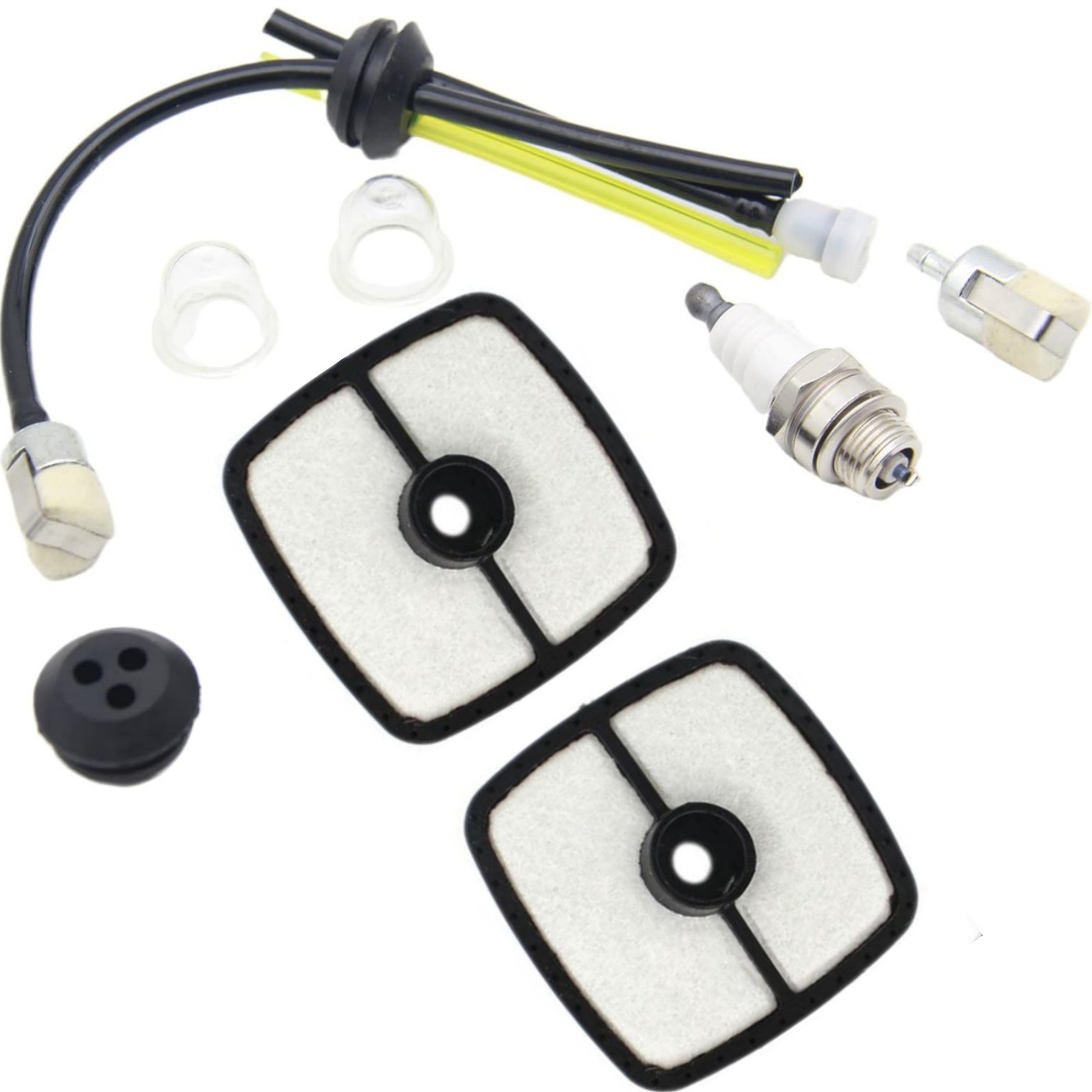 100% New Metal+Plastic OEM 90152 Lawn Mower Air Filter Tune Up Kit For Echo