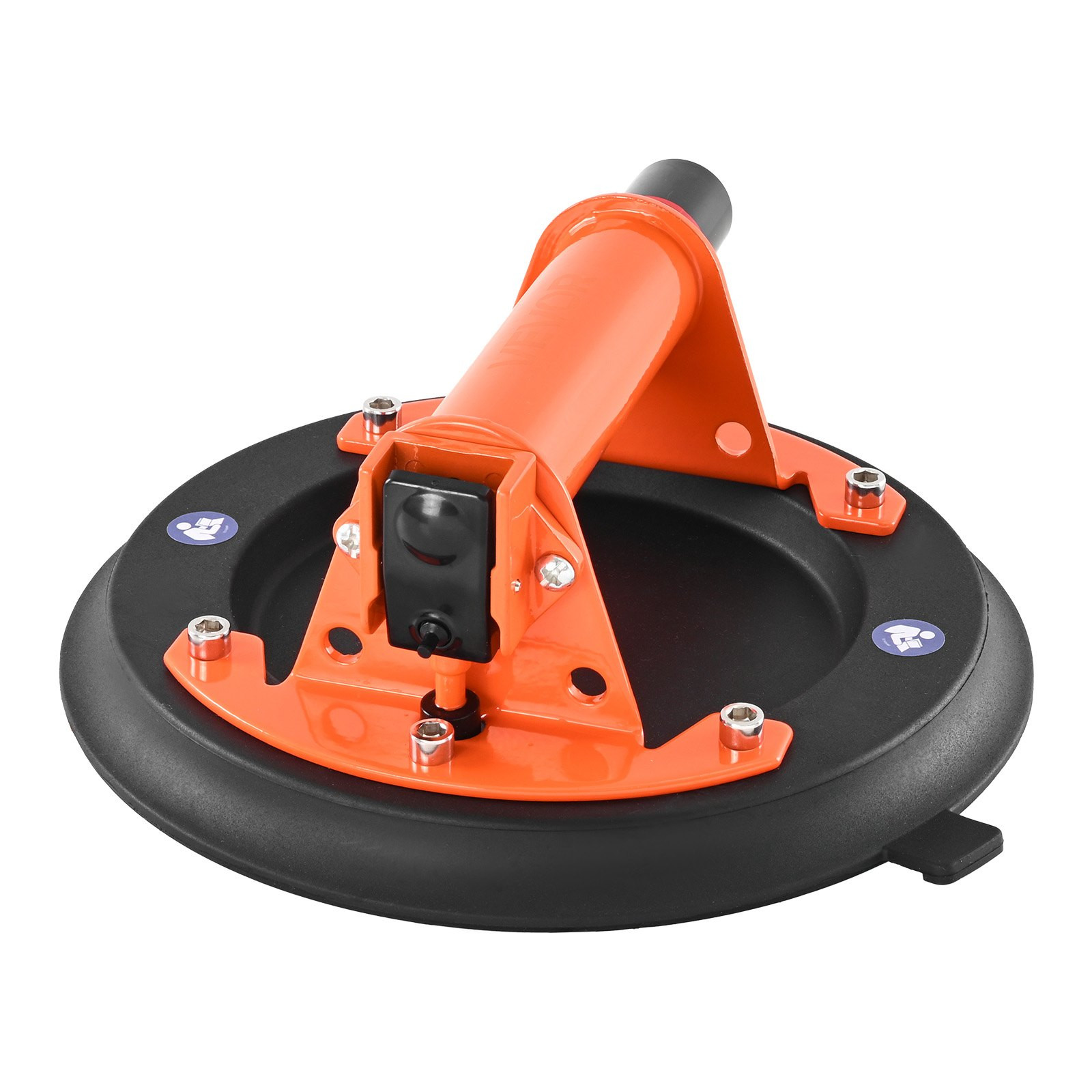 VEVOR Vacuum Suction Cup, 8-Inch Vacuum Glass Lifter with Metal Handle, 429 lbs