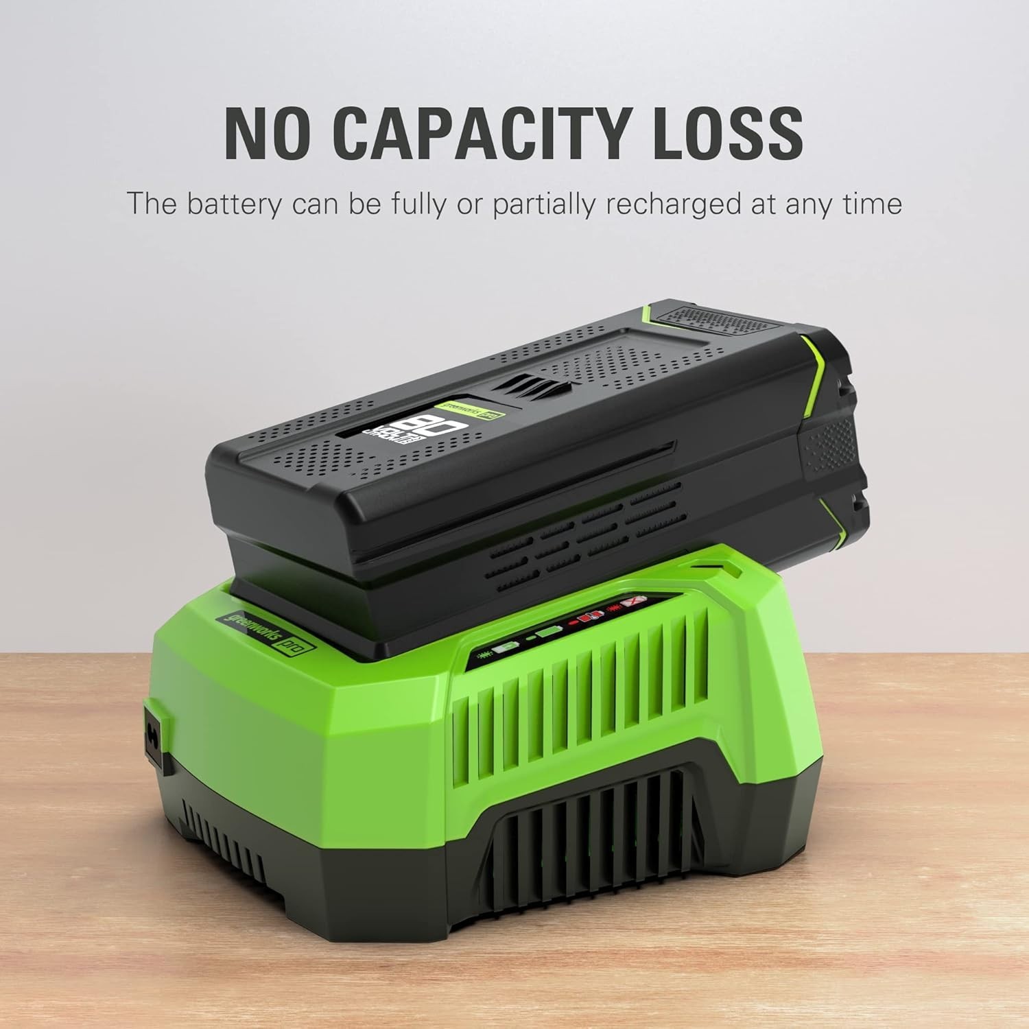 Versatile 80V 4.0Ah Lithium-Ion Battery – Maximum Performance & Low Emissions