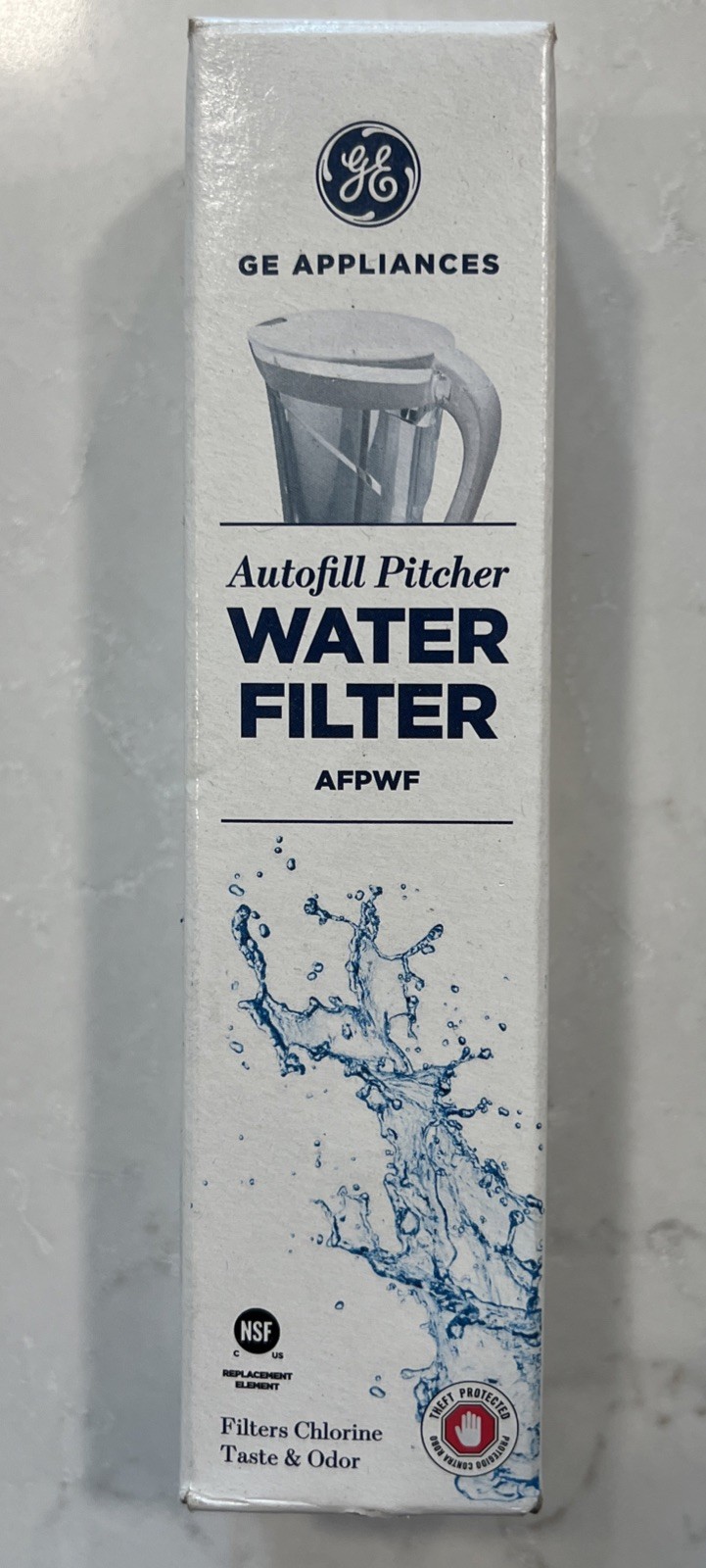 GE AutoFill Pitcher Refrigerator Water Filter 170 Gallons/6 months, AFPWF