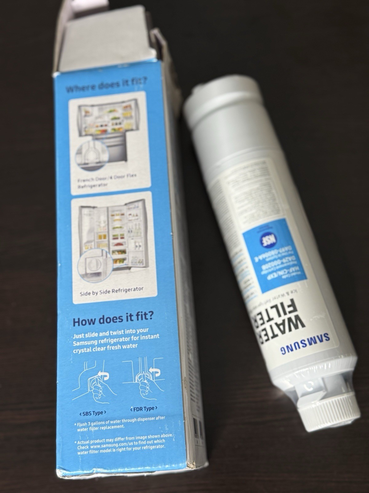 OEM- Samsung DA29-00020B HAF-CIN/EXP Refrigerator Ice & Water Filter Genuine