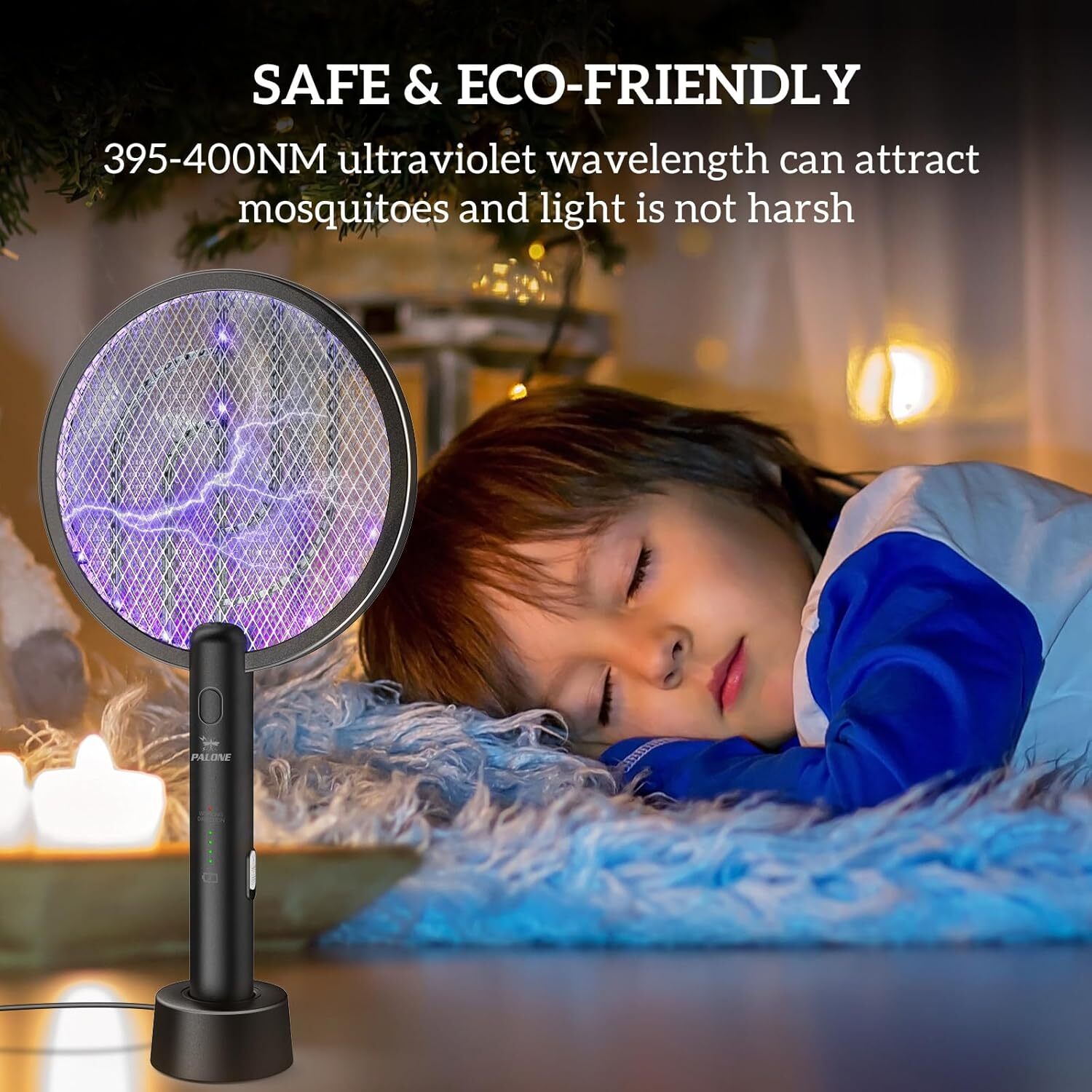 ⚡2Pack Electric Fly Swatter Bug Zapper Zap Mosquito Killer Pest Insect Racket