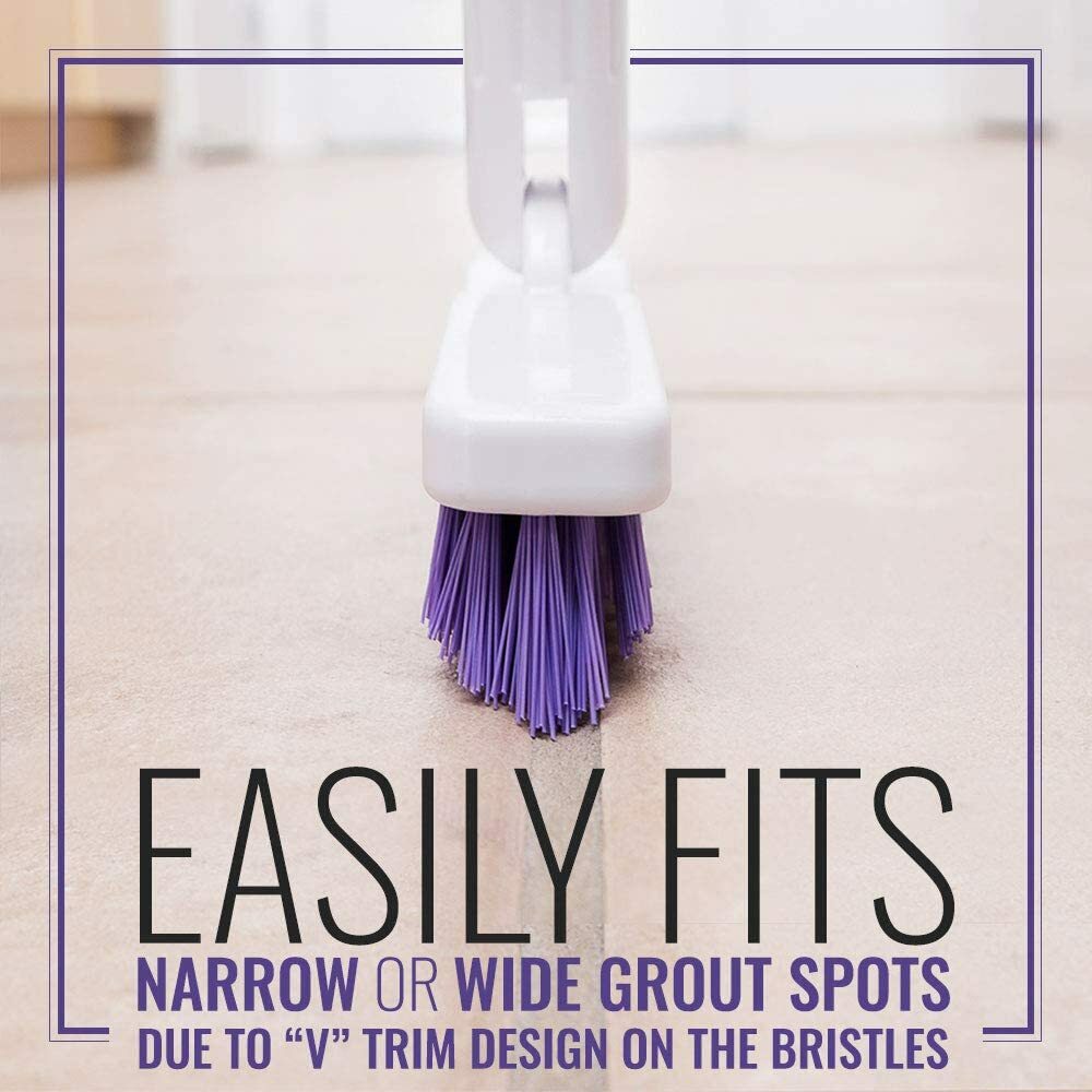 Fuller Brush Tile Grout E-Z Scrubber Cleaner – Lightweight Multipurpose Scrubber